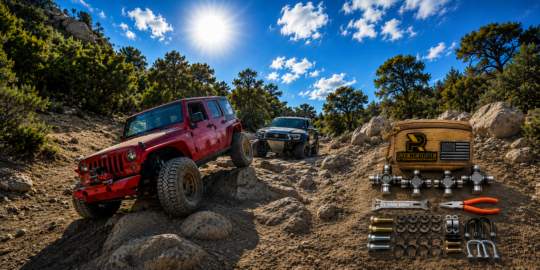 Built for the TRAIL
Ready for THE
UNEXPECTED