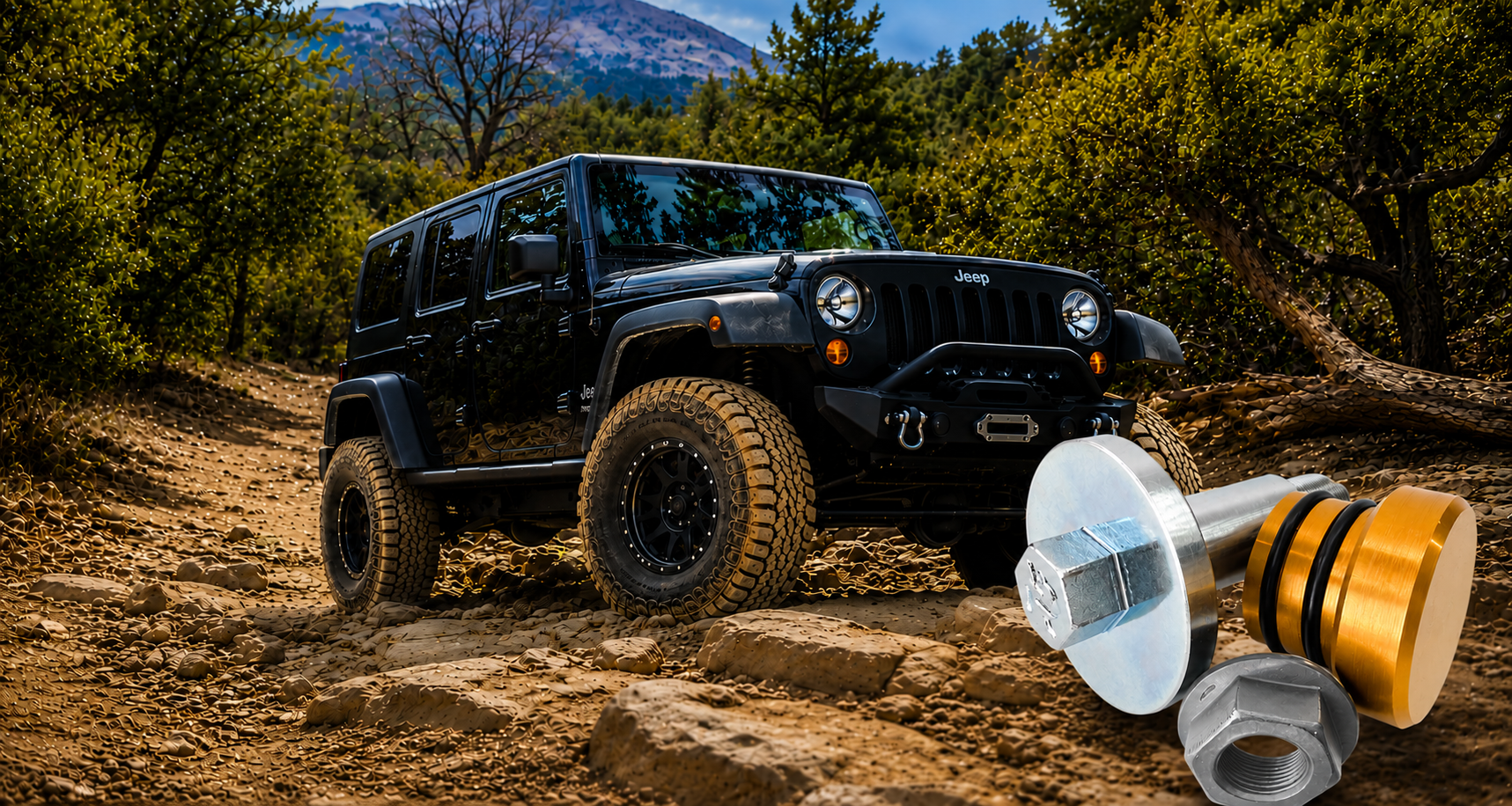 Don't Let a
Broken Front Axle 
End The Adventure.