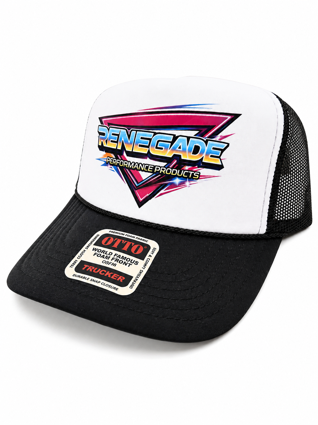 Retro Neon Trucker Hat